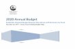 2020 Annual Budget - Clark County