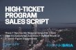High-Ticket Program Sales Script - Amazon Web Services