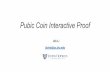 Pubic Coin Interactive Proof