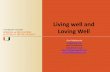 Living well and Loving Well - FSHD Society