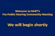 Pre-Public Hearing Community Meeting - Dallas Area Rapid ...