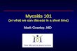 When is it Myositis?