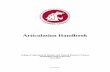 Articulation Handbook - Washington State University