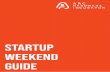 Front Cover Page startup weekend guide