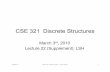 CSE 321 Discrete Structures - courses.cs.washington.edu