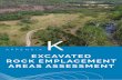EXCAVATED ROCK EMPLACEMENT AREAS ASSESSMENT