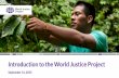 Introduction to the World Justice Project