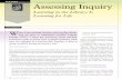 Assessing Inquiry - Guided Inquiry Design