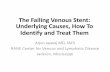 The Failing Venous Stent: Underlying Causes, How To ...
