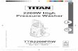 2200W High Pressure Washer - free-instruction-manuals.com