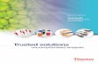 Trusted solutions - Thermo Fisher