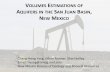 Volumes Estimations of Aquifers in the San Juan Basin, New ...