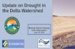 Update on Drought in the Delta Watershed