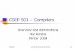 CSEP 501 Compilers - courses.cs.washington.edu