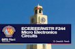 ECE/EEE/INSTR F244 Micro Electronics Circuits