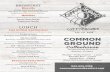 3695 Common Ground brochure - To-Go Menu Bi-Fold