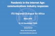Pandemic in the Internet Age: communications industry ...