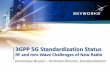 3GPP 5G Standardization Status