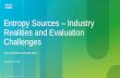 Entropy Sources - Industry Realities and Evaluation Challenges