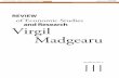 REVIEW of Economic Studies and Research Virgil Madgearu