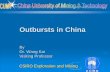 Outbursts in China - University of Wollongong