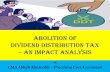 Abolition of dividend distribution tax - icmai.in