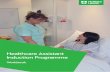 Healthcare Assistant Induction Programme