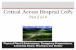 Critical Access Hospital CoPs