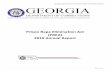 Prison Rape Elimination Act (PREA) 2019 Annual ... - Georgia
