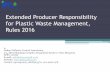 Extended Producer Responsibility for Plastic Waste ...