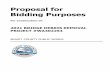 Proposal for Bidding Purposes - Skagit County, Washington