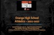 Orange High School Athletics – 2021-2022