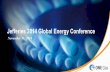 Jefferies 2014 Global Energy Conference
