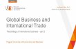 Global Business and International Trade