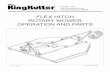 FLEX HITCH ROTARY MOWER OPERATION AND PARTS - King Kutter