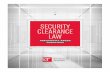 SECURITY CLEARANCE LAW - Armstrong Teasdale