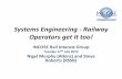 Systems Engineering - Railway Operators get it too!