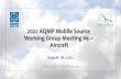 2022 AQMP Mobile Source Working Group Meeting #4 Aircraft