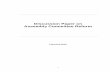 Discussion Paper on Assembly ... - Legislative Assembly