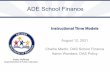 ADE School Finance