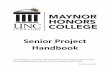 Senior Project Handbook REV Aug21
