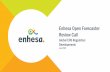 Enhesa Open Forecaster Review Call