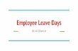 Employee Leave Days - files.gabbart.com