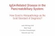 IgG4-Related Disease in the Pancreatobiliary System
