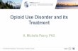 Opioid Use Disorder and its Treatment