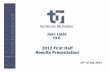 TR 1H 12 presentation results - tecnicasreunidas.es