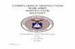 COMPLIANCE INSPECTION SUB-UNIT INSPECTION REPORT