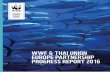 WWF & THAI UNION EUROPE PARTNERSHIP PROGRESS REPORT 2016