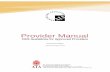 Provider Manual - M-Rock Stone Solutions