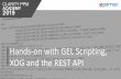 Hands-on with GEL Scripting, XOG and the REST API